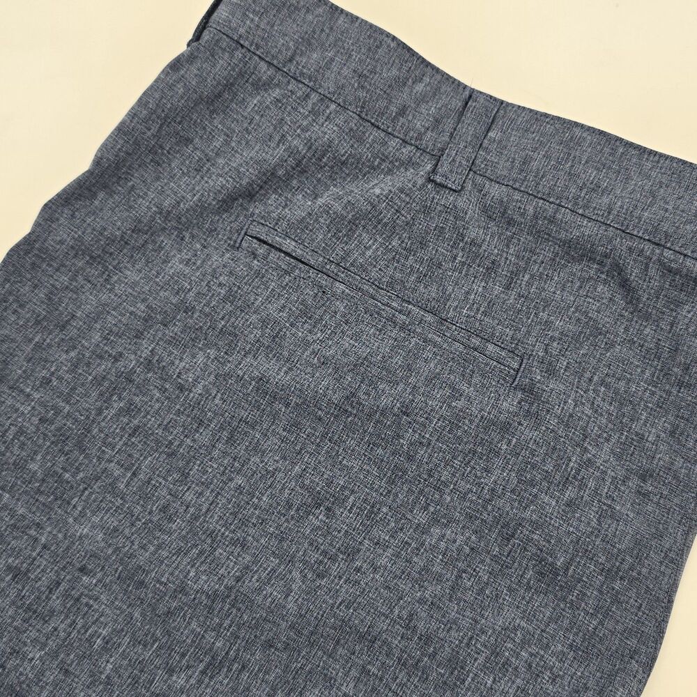 Ben Hogan Golf Shorts Men's 42 Blue Flat Front Stretch Waist 9" Inseam